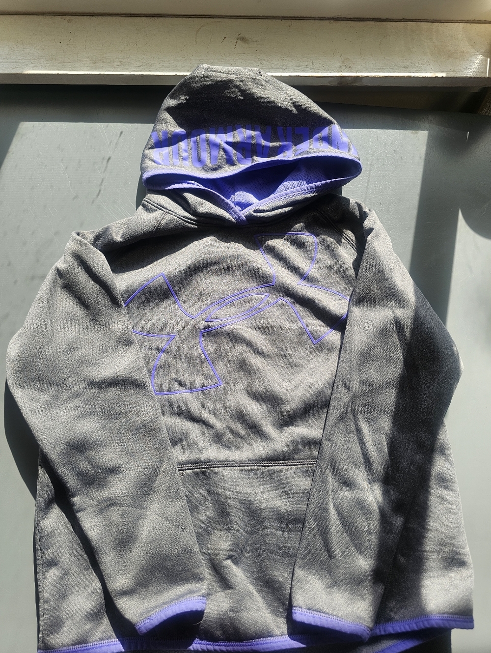 Girls Under Armour Hoodie Sz YXL
